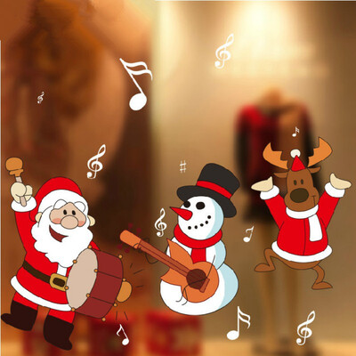 

Christmas Decoration Decal Window Stickers 70x50cm Home Christmas Decor