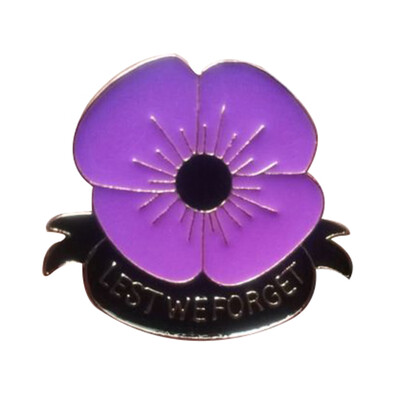 

Boutonniere Pin Poppies Elegant Beautiful Brooch Memorial