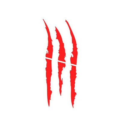 

Factory direct new products foreign trade ghost claw car stickers car stickers ghost hand lamp eyebrows reflective car stickers cl