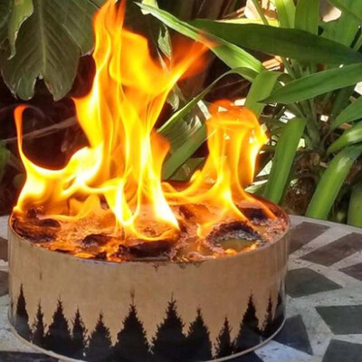 

Siaonvr Big Fire Outdoor Solid Fuel 4 Hours Burning Outdoor With Candles