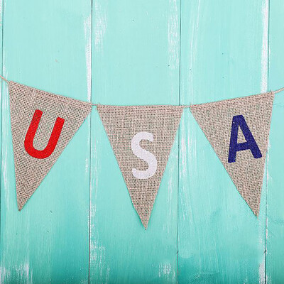 

Gobestart American Independence Day Party Flags
