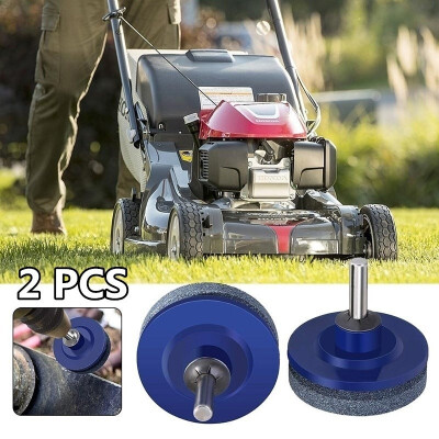 

Universal 50MM Lawn Mower Blade Sharpener Grinding Rotary Drill Cut Garden Tools