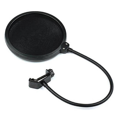 

Condenser Microphone Kit Studio Suspension Boom Scissor Arm Sound Card Recording Equipment Set