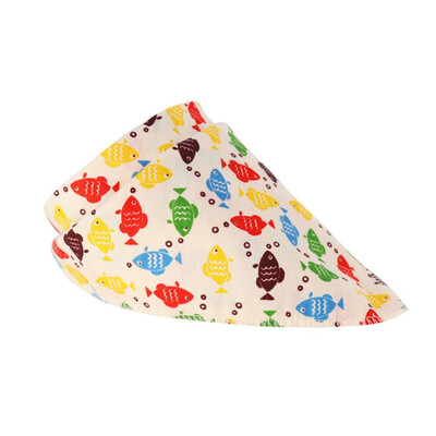 

Baby Bibs Triangle Cotton Cartoon Child Saliva Towel Bibs Cotton Newborn Slabber Absorbent Cloth Feeding Cute Print Bib