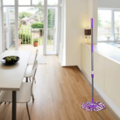 

Gobestart Spin Mop Pole Handle Replacement for Floor Mop 360 No Foot Pedal Version Green