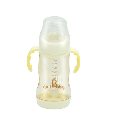 

300Ml Eco-friendly Bpa Free Curved Design Baby PPSU Bottle Anti-colic Baby Feeding Bottle With Nipple