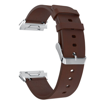 

〖Follure〗Fashion Luxury Leather Replacement Accessories Wristband Straps For Fitbit Ionic