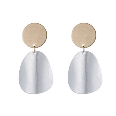 

Women Wedding Jewelry Shell Drop Earrings Eardrop Women Girls Ovals Sheet Dangle Earrings