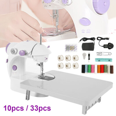 

22 17 9cm Mini Sewing Machine with Extension Table