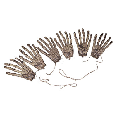 

Halloween Hanging Decoration Small 8 Skeletons HeadHand Pendant Props For Festival Party Ball Party Decoration Horror Tricks