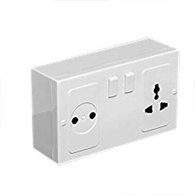 

Gobestart Imitation Wall Plug Imitation Socket Secret Security Hidden Stash Lock Box NEW