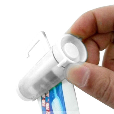 

Siaonvr Rolling Squeezer Toothpaste Dispenser Tube Sucker Hanging Holder BU