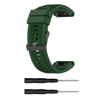 

〖Follure〗NEW Silicone Replacement Watch Band Wrist Strap Compatible for GARMIN FENIX 6X