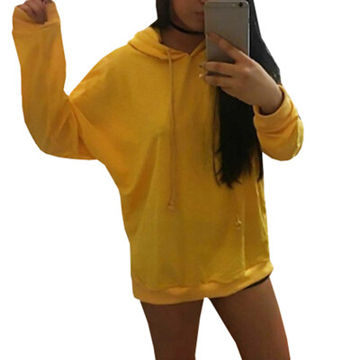 

Women Hooded Drop-Shoulder Long Sleeve Oversized Hoodie Autumn Women Hoodies Sweatshirts Letter Print Rose Hoodies