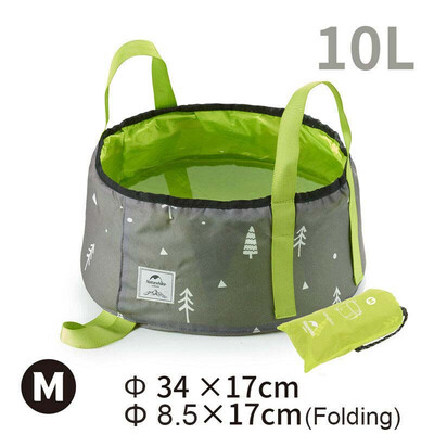 

Portable Water Basin Folding Washbowl Collapsible Sink Camping Bucket Bag