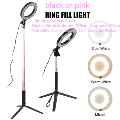 

White Lightwarm Lightsoft Light Photography Youtube LED Selfie Stepless Cold Warm Shadowless Lighting Dimmable Ring Fill Light