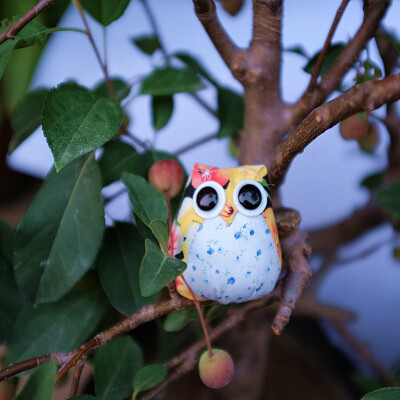 

Gobestart Creative Gifts Cloth Cartoon Owl Home Accessories