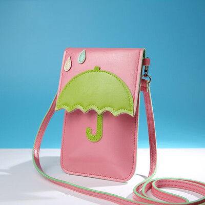 

1Pcs Cross-Body Touch Screen Cell Phone Wallet Shoulder Bag Leather Pouch Case