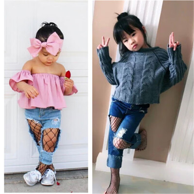 

Fashion Kids Baby Girl Mesh Fishnet Net Pattern Pantyhose Tights Stockings Socks