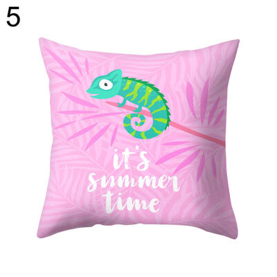

Cartoon Elephant Tiger Animal Throw Pillow Case Cushion Cover Bedding Articles