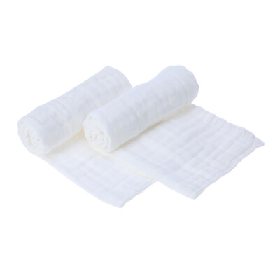 

2Pcs Baby Bath Towel Washcloth 100 Muslin Cotton Gauze Water Absorbent Super Soft Baby Blanket For Baby & Adult 6 Layers 30 16i