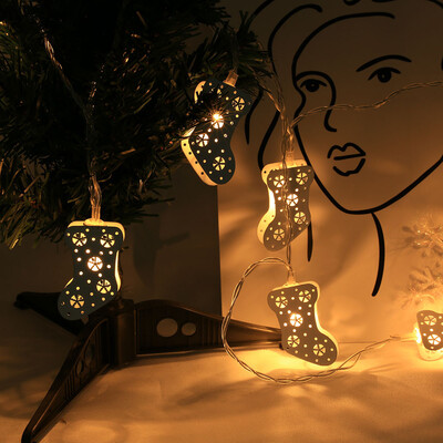 

Tailored LED Sock Stocking Battery Operated String Light Fairy Party Christmas Home Decor