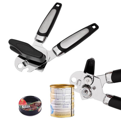 

JPGIF 3-In-1 Manual Can Openers Cordless Tin Opener with Lids off Jar Opener