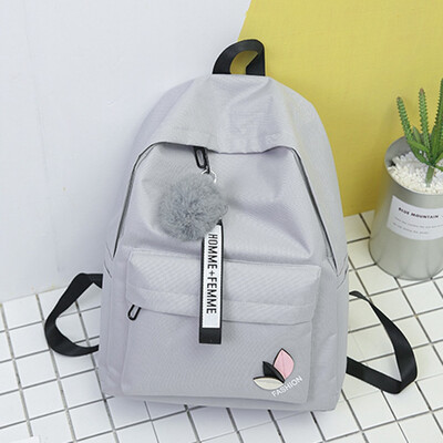 

Canvas Bags Young Boys And Girls School Bags Travel Bags College Students Campus Backpack High School Student Shoulder Bag