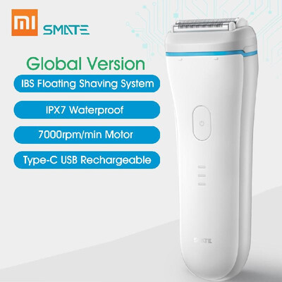 

Global Version Xiaomi Smate Electric Shaver Men Razor Type-C USB Rechargeable Fast Charge Dry Wet Use Full Body Washable Shaving