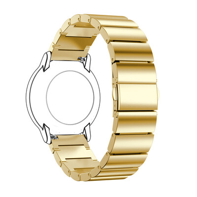 

〖Follure〗Stainless Steel Polished Watchband Strap For watches With 20mm Band Width GD