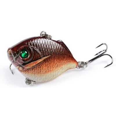 

45cm 88g Mini VIB Fishing Lures with Treble Hooks 3D Eyes Lifelike Fishing Bait Artificial Hard Bait Lure