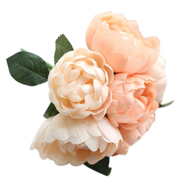 

Artificial Peony Bouquet Silk Flower Bridal Hydrangea Cheap Fake Flowers For Home Wedding Decoration