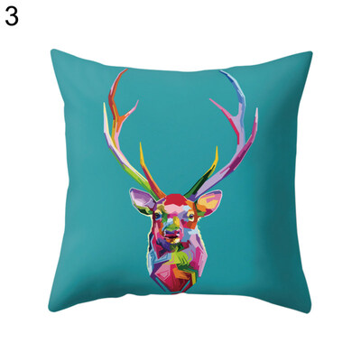 

Love Heart Deer Horse Watermelon Pillow Case Cushion Cover Sofa Bed Car Decor