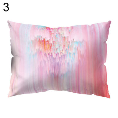 

Romantic Flower Stone Pattern Throw Pillow Case Cushion Cover Bedding Articles