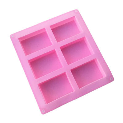 

Rectangle Silicone Soap Molds For Making Bar Bake Mold Silicone Tray Homemade Food Craft Craft soap molds 3d soap molds