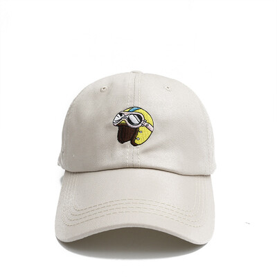 

Hat female summer student couple cartoon embroidered baseball cap mens ins duck tongue hat Korean version of the sun shade hat