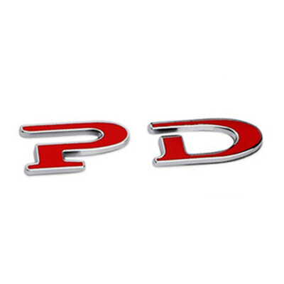 

Car Emblem Words P100D PD 60 75 85 90 100 Badge Decals For Tesla Model  Model X