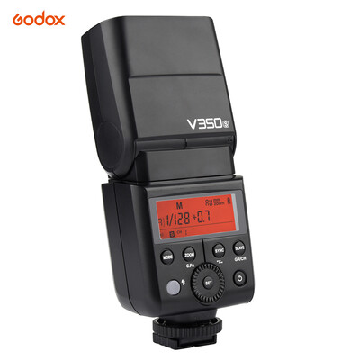 

Godox V350S Compact Size 24G Wireless Speedlite Master Slave Camera Flash TTL 18000s HSS Built-in 2000mAh Li-ion Battery with B
