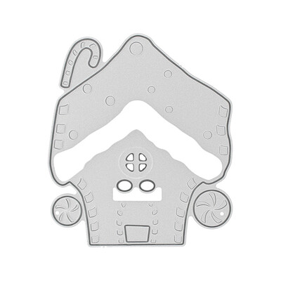 

Gobestart Merry Christmas Metal Cutting Dies Stencils Scrapbooking Embossing DIY Crafts C