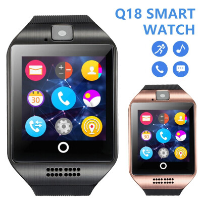 

New Smart Wrist Watch with Camera Smartwatch Bluetooth Call Touch Screen Intelligent Fitness Tracker Heart