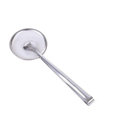 

Stainless Steel Frying Mesh Colander Filter Oil Draine Food Clip Snack Fryer Strainer BBQ Buffet Serving Tongs