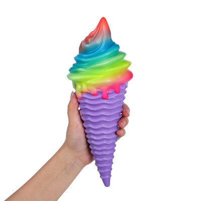 

〖Follure〗1PCS Squeeze Rainbow Ice Cream Scented Slow Rising Decompression Toys