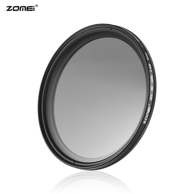 

ZOMEI 82mm Ultra Slim Variable Fader ND2-400 Neutral Density ND Filter Adjustable ND2 ND4 ND8 ND16 ND32 to ND400