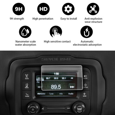 

2014 2015 2016 2107 Jeep Renegade Uconnect 50inch 10865 5R navigation screen protector