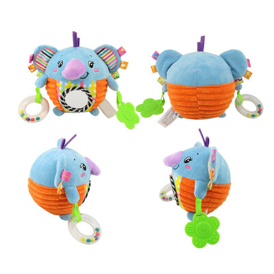 

Gobestart Plush Animal Toy Wind Chime Spiral Bed Cart Accessories Children Baby Car Pendan