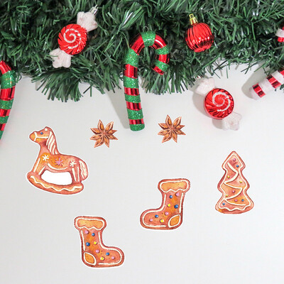

Tailored Wall Window Stickers Christmas Xmas Sock Snowflake Vinyl Art Decoration Decals