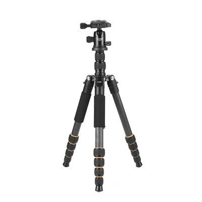 

Zomei Q666 Lightweight Portable Travel Camera Tripod Monopod Aluminum Alloy Ball Head for Digital SLR DSLR Camera