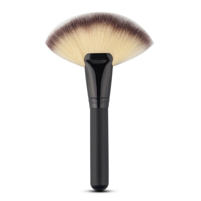 

2017 Face Powder Soft Foundation Blending Cosmetic Makeup Brusher New Pro Fan Shape Blush Brushes