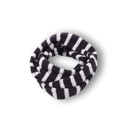 

Children Boys Girls Scarf Knitted Infinity Scarf Solid Color Comfortable Winter Scarf For Kids