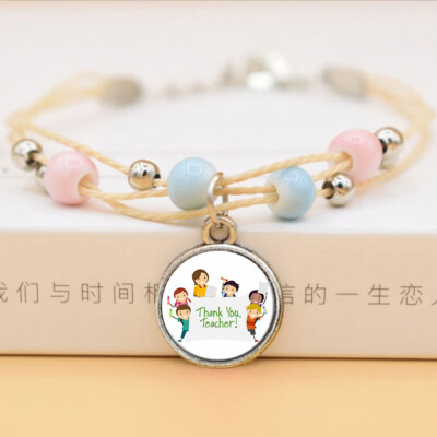 

DIY Bracelet--Mothers Day Gift Time Gemstone Ceramic Bracelet DIY Bracelet